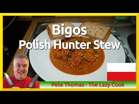 Bigos: Polish Hunter's Stew - Meat and Cabbage Stew
