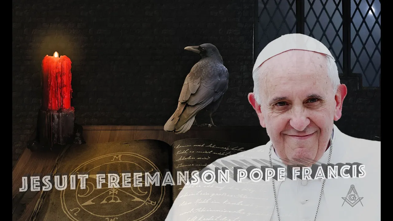 Jesuit Pope Francis is a Freemason & a Satanic Black Magician - Proof!
