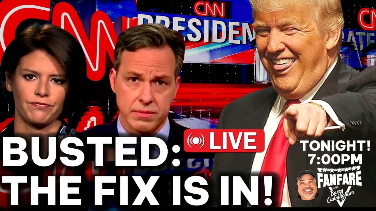 CNN BUSTED: The FIX Is In for The CNN Presidential Debate! Dana Bash's husband???