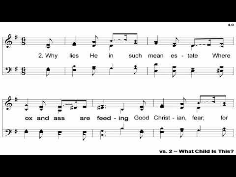 What Child Is This? - A Cappella Hymn