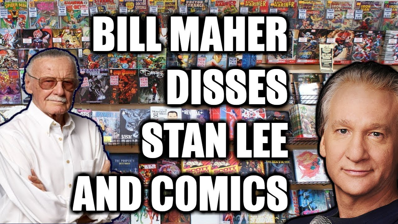 Bill Maher Rants Against Comics