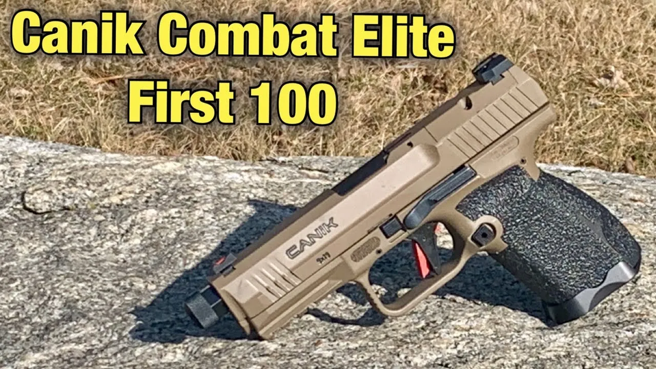 Canik Elite Combat 9mm - First 100 Rounds