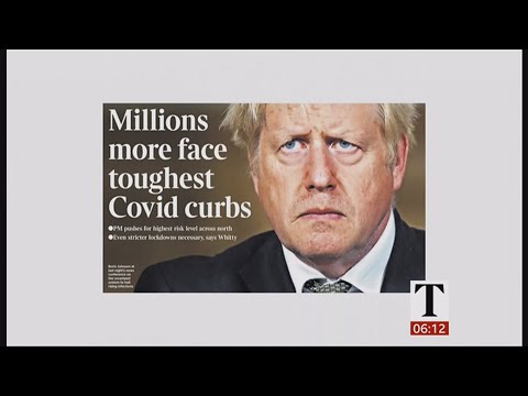 Newspapers headlines & stories (see description for details) (UK) - BBC News - 13th October 2020