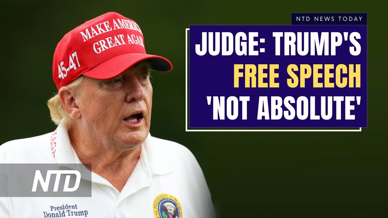 Judge: Trump’s Free Speech Rights ‘Not Absolute’; RFK Jr. Renews His Call for Protection | NTD