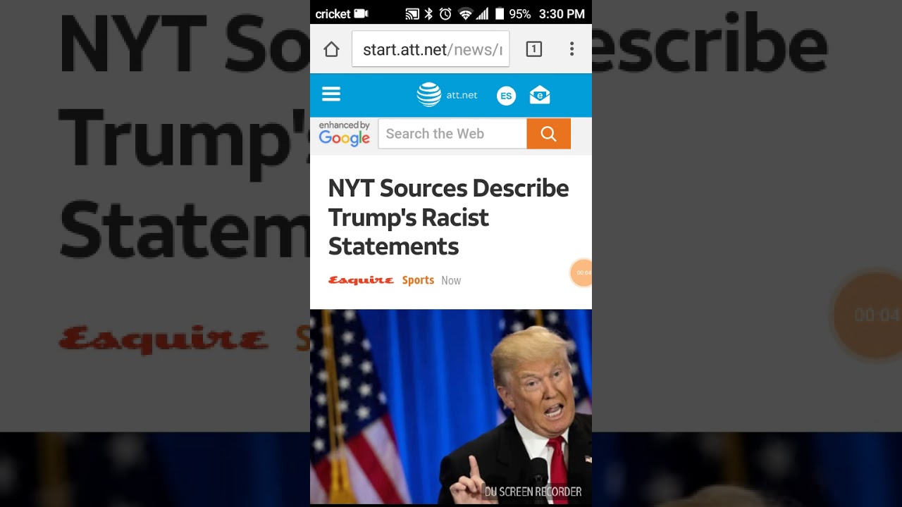 nyt claims trump made mean racist comments