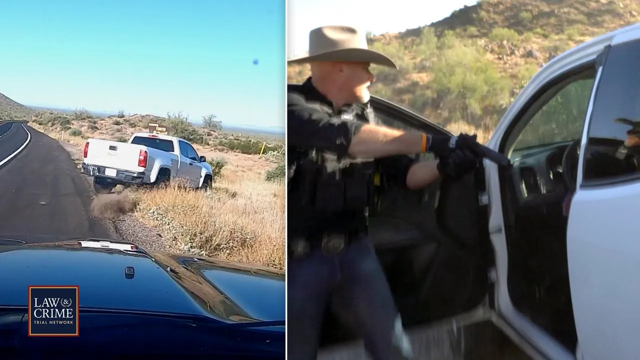 Arizona Deputies Capture Suspected Human Smugglers Crossing Mexican Border