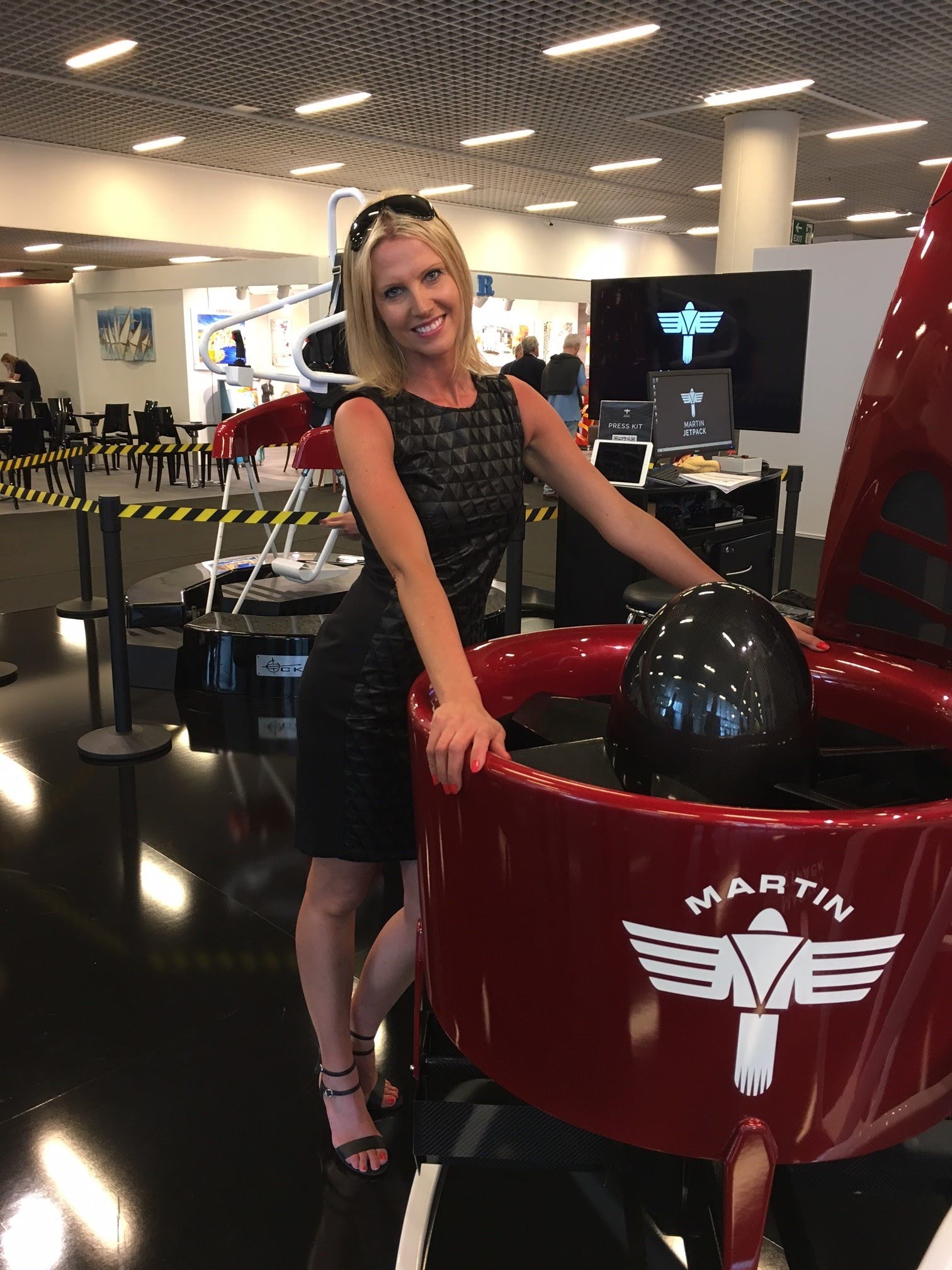 Martin Jetpack Lands in Monaco