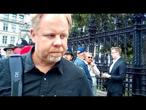 BREXIT AND BETRAYAL BASED AMY SPEAKERS CORNER  TALKS TO TWO DUMB SWEDISH MEN ON IMMIGRATION