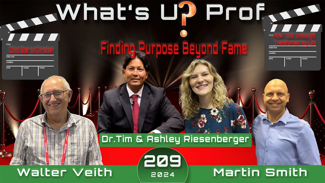 209 WUP Walter & Martin - How To Reverse The Ageing Process with Dr.Tim & Ashley Riesenberger