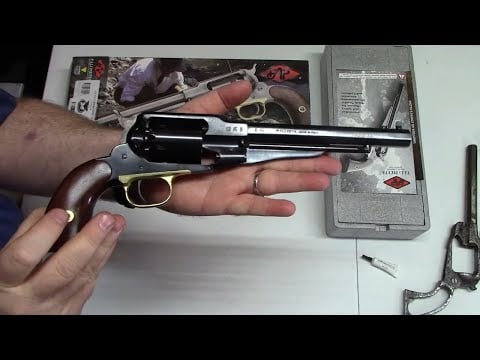 1858 Remington Revolver Unboxing - Pietta from BUDK