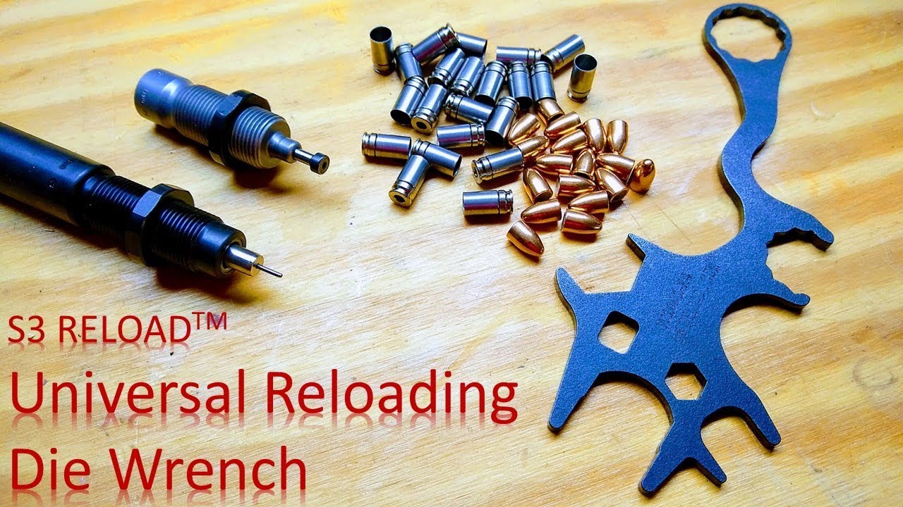 Universal Reloading Die Wrench from S3 RELOAD