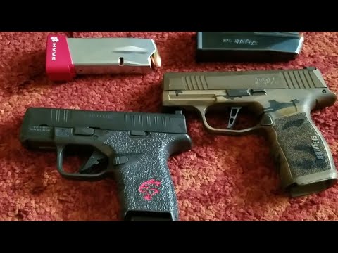 Sig Sauer P365 vs. Springfield Armory Hellcat (battle of the trigger mods)