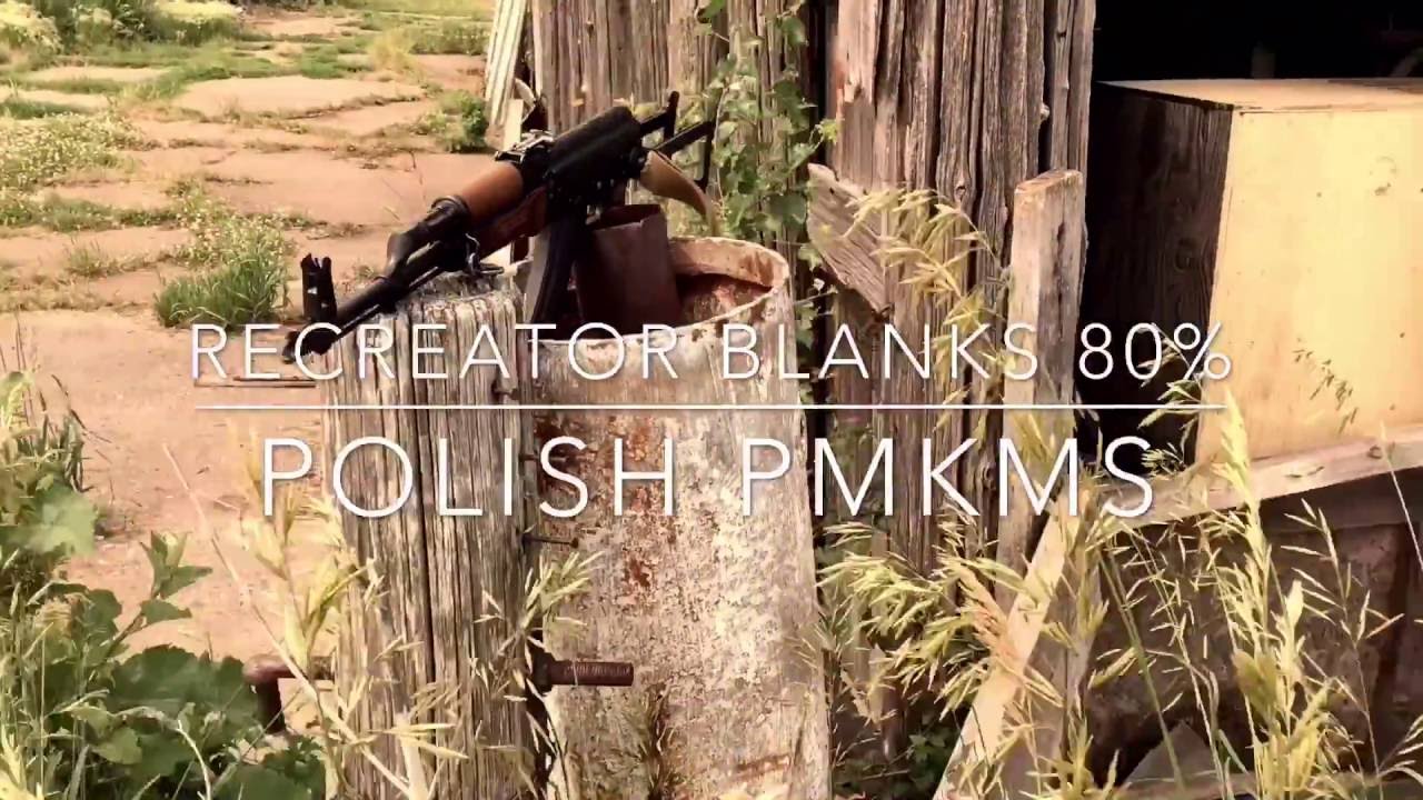 Polish AKMS done using ReCreator Blanks