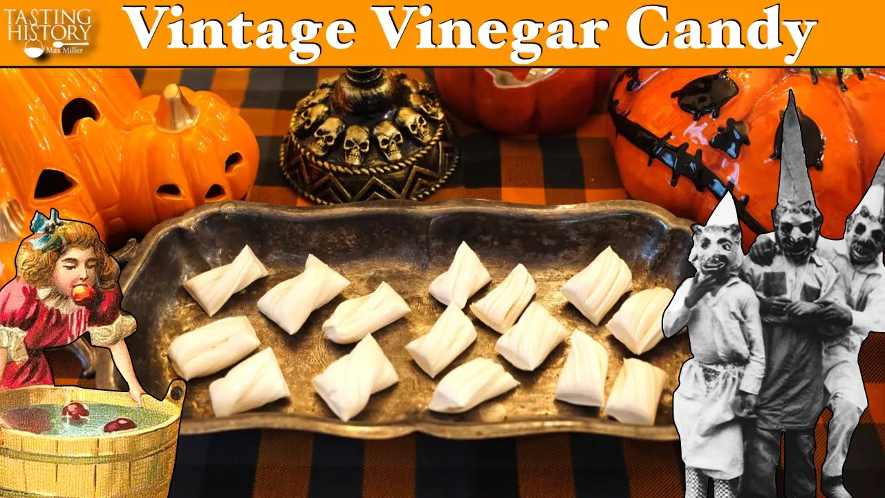 Old Fashioned Halloween Candy & the First Halloween Party