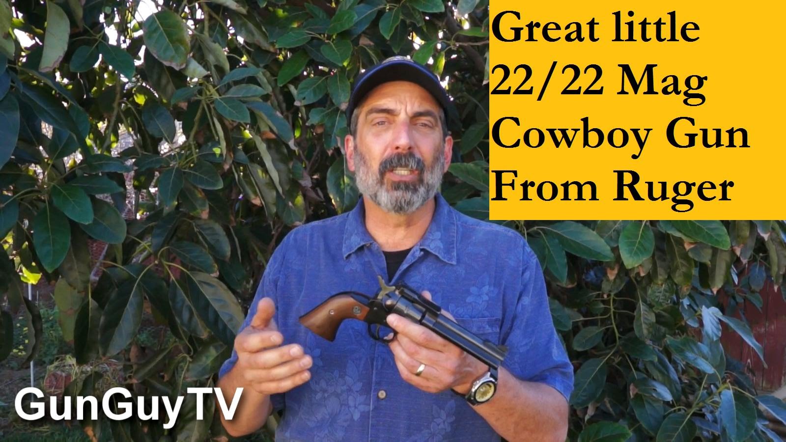 A great old cowboy gun in .22 long rifle.