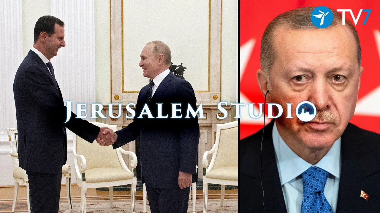 Russia’s bid to normalize Syria-Turkey relations – Jerusalem Studio 769