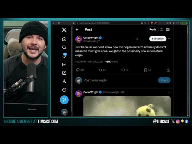Tim Pool Argues Why Atheism Is WRONG And Why God And Creation Are NOT Supernatural