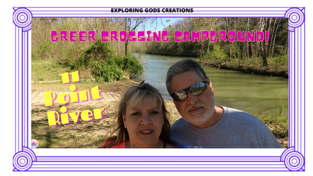 video review Greer Crossing campground, camping mark twain national forest