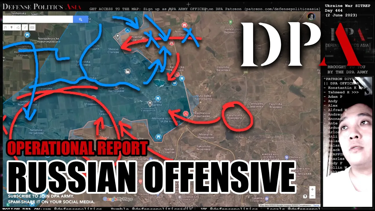 RUSSIA IS SICK OF WAITING - LAUNCHES ITS OWN OFFENSIVE; Ukraine tries to warn them back w counters