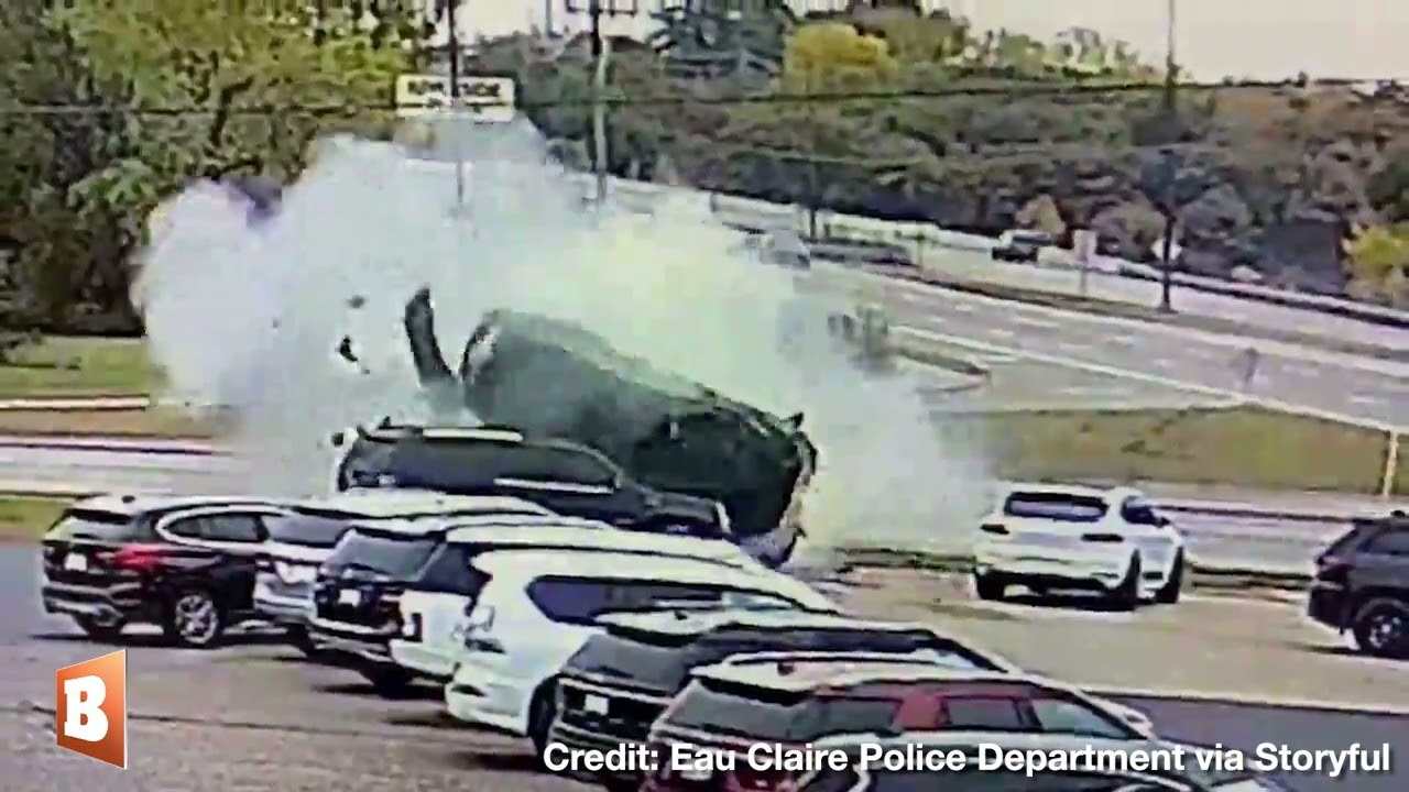 TERRIFYING CRASH: Drunk Driver Slams into Multiple Vehicles in Wisconsin