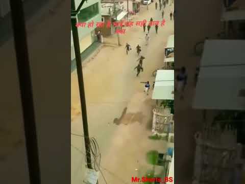 Lockdown being enforced in India.