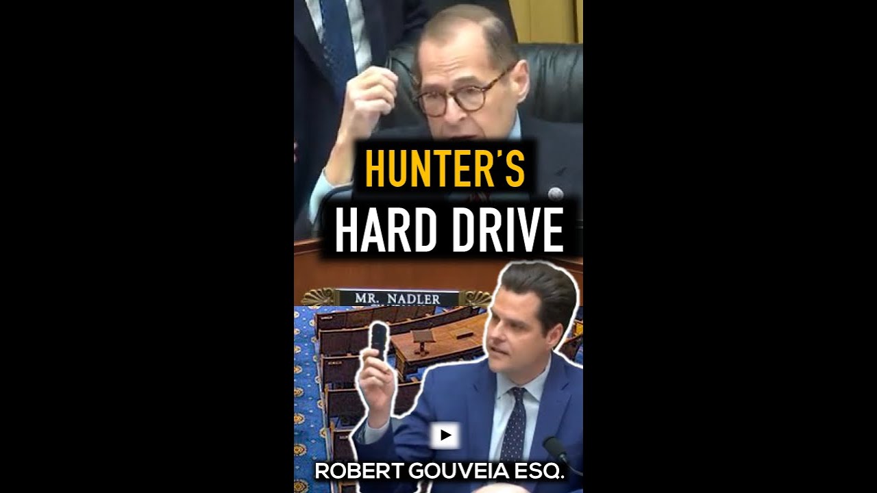 #MattGaetz submits #HunterBidenLaptop into #Congress #HunterBiden #BidenCrimeFamily #Shorts