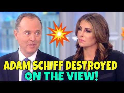 Adam Schiff Gets OWNED on the View (like Wile E Coyote by the Roadrunner)