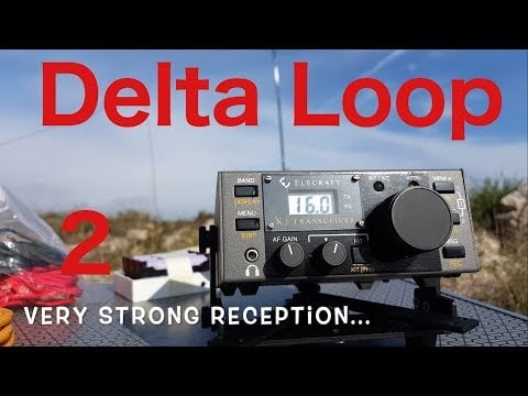 Building a Delta Loop Antenna For The 30m Band, Part 2.
