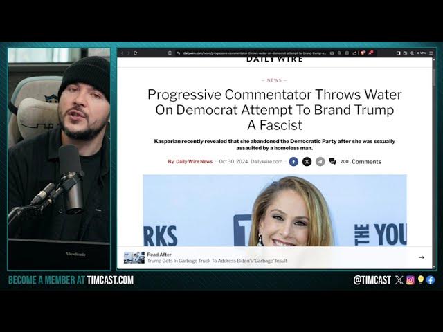 Ana Kasparian DEFENDS TRUMP, Leftists Furious As Former Progressive Says Trump IS NOT Fascist