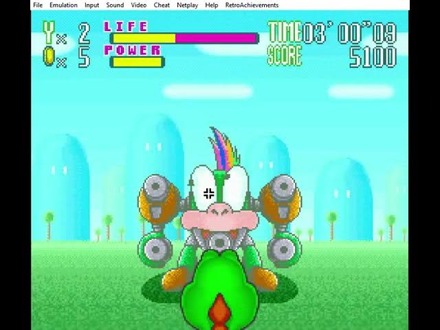 Yoshi's Safari - SNES Gameplay