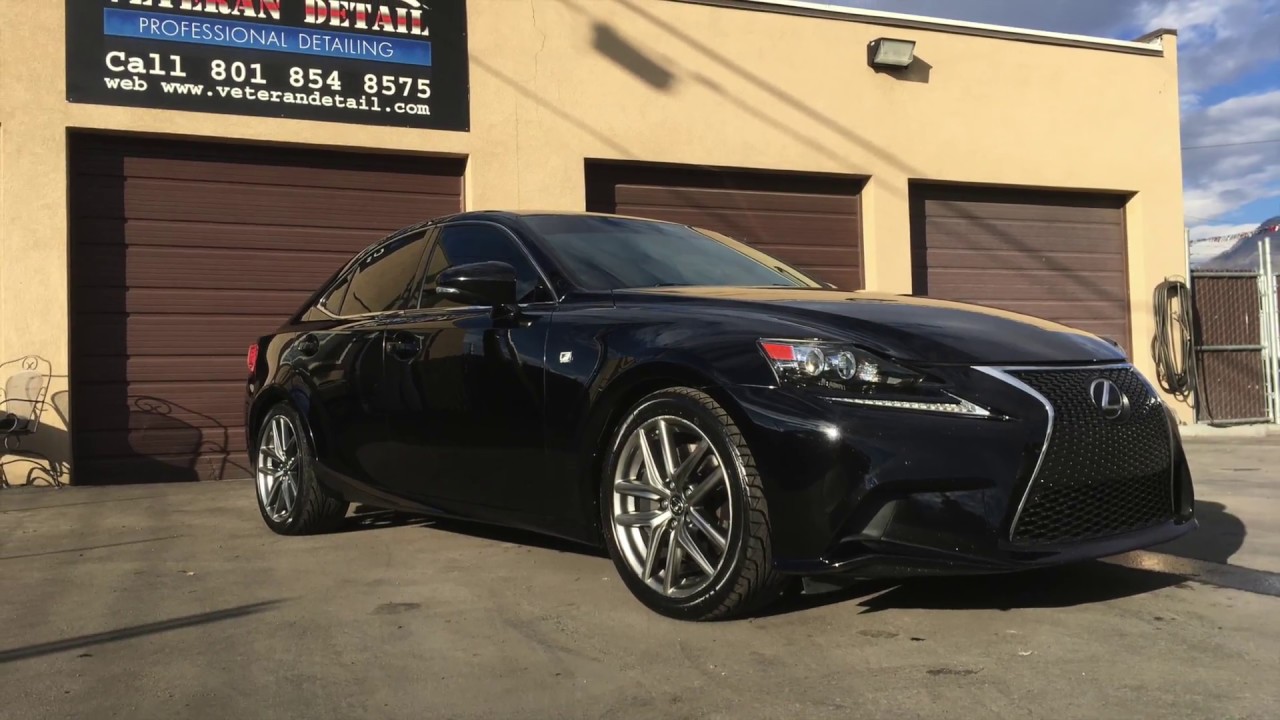 Lexus IS 350 F Sport, "Black Ops Detail"