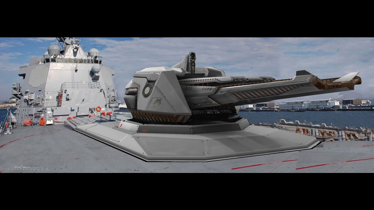US Navy  Deadly Rail-Gun To Be Deployed on Zumwalt Destroyers