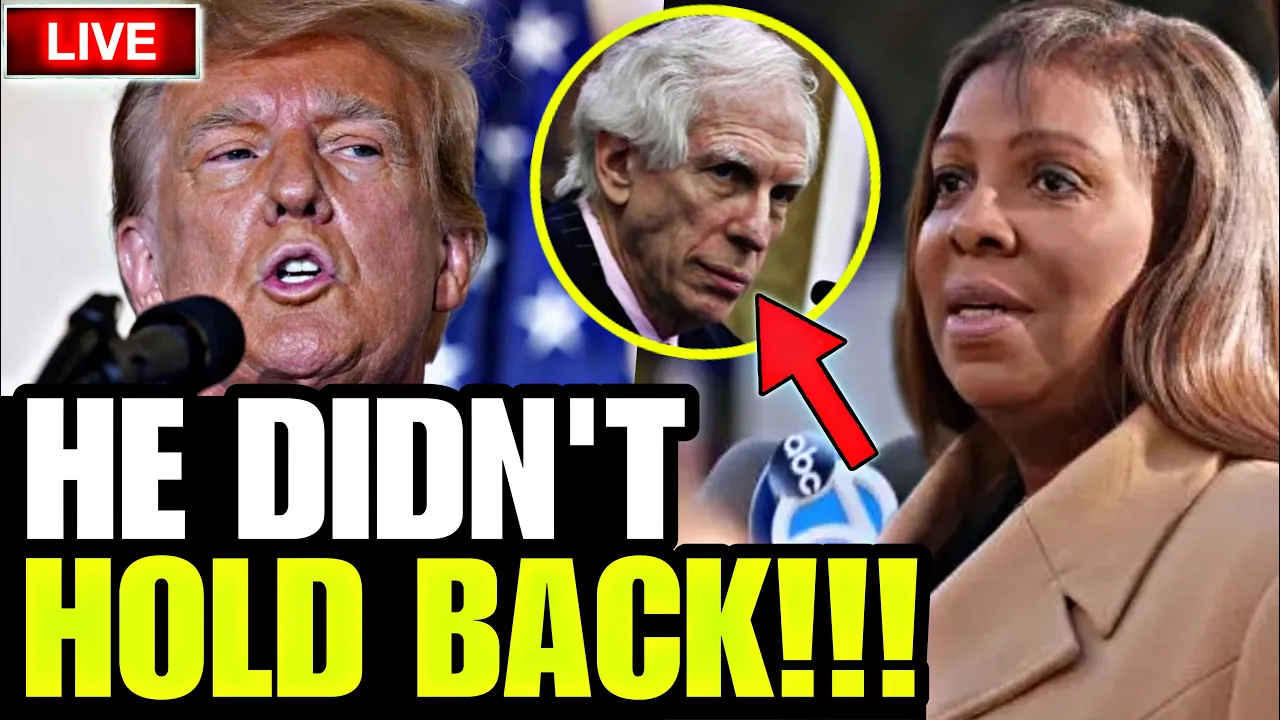 NY AG Letitia James FREAKS OUT After She Just Got CAUGHT By Trump Doing This With Judge LIVE On-Air
