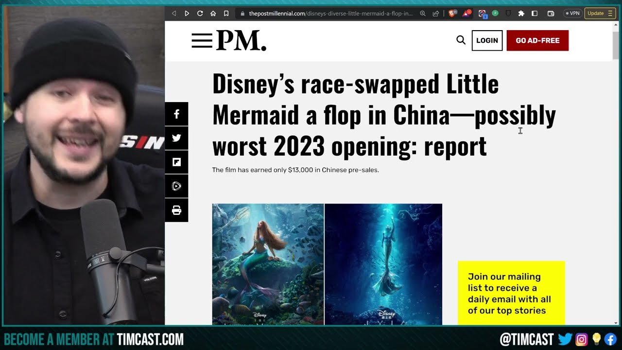 Race Swapped Little Mermaid FLOPS MISERABLY In China, Everyone Seems To HATE Disney Remake