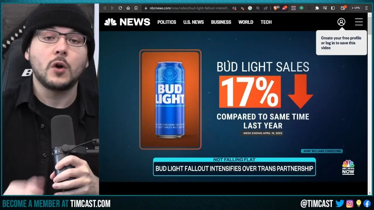 Las Vegas BOYCOTTS Bud Light, Sales TANK EVEN WORSE, Dylan Mulvaney Sparks Maybelline Boycott