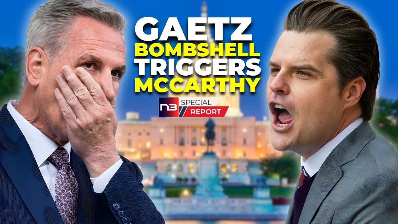 Gaetz's House Floor Bombshell Drives McCarthy to Meltdown