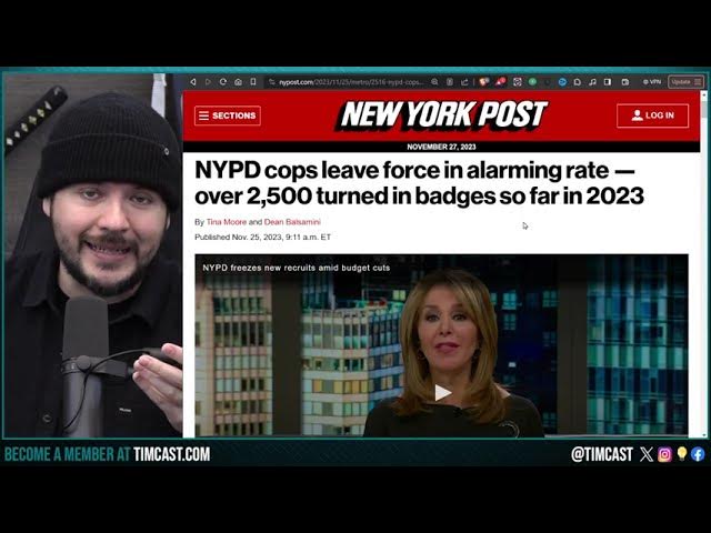 NYPD Cops RESIGN EN MASSE, 2,500 Cops QUIT As City CRUMBLING Under Failed Democrat Policy