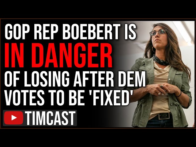 GOP Boebert May LOSE After Ballot "Fixing," Democrat Mail In Voting NOT TRUMP Is How They Did Well
