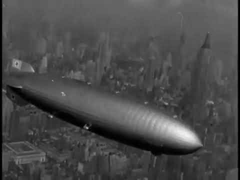 The Hindenburg Explodes - 1937