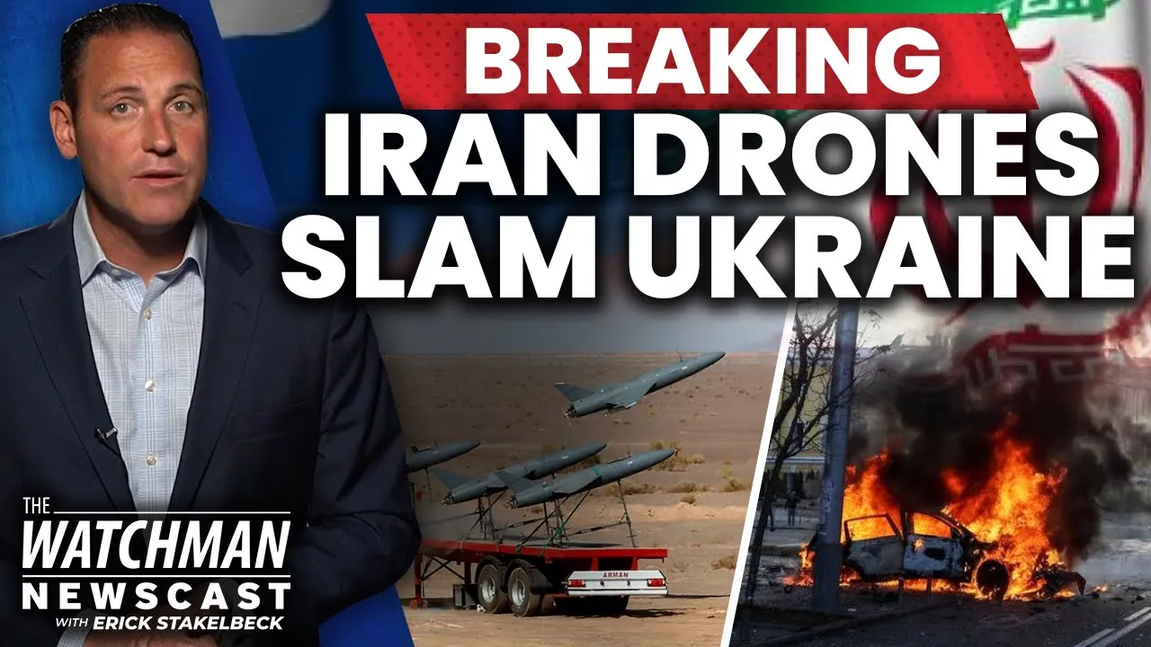 Iran & Russia ALLIANCE Deepens as Iranian Drones BLAST Ukraine; Missiles Next?  | Watchman Newscast