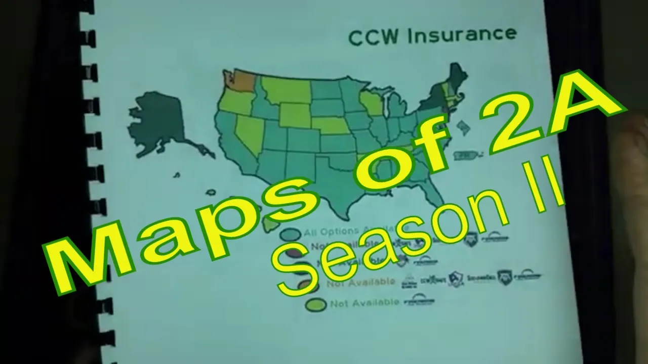 Concealed Carry Insurance Compared - Maps of 2A   Season Two