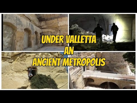 UNDER VALLETTA AN ANCIENT METROPOLIS