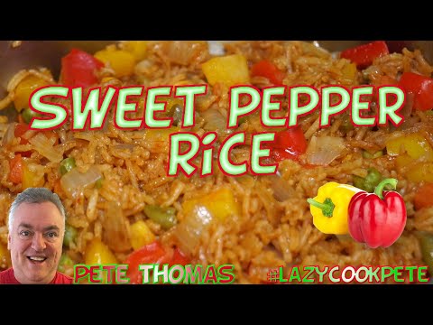 How to Cook Rice with Sweet Peppers