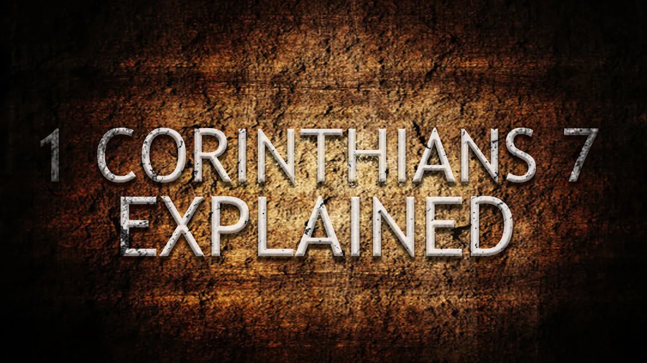 1 Corinthians 7 Explained | Pastor Anderson