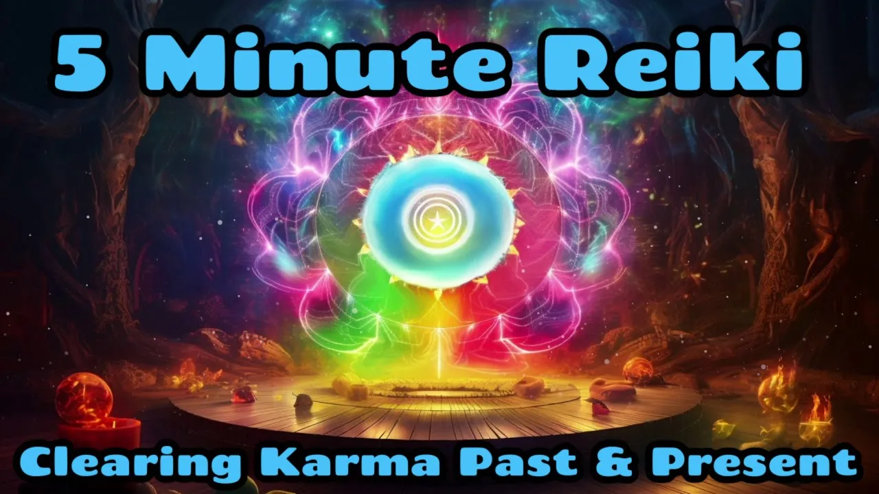 Reiki ✨Clearing Karma Past & Present✨5 Minute Session✋🤍🤚Healing Hands Series