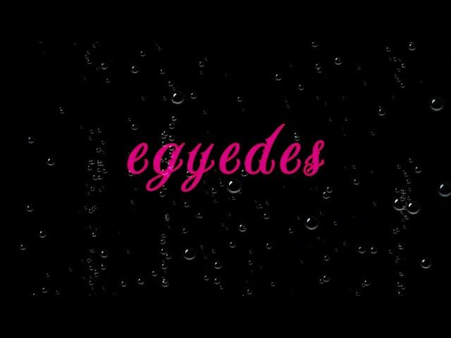 Egyedes ¦ Veszt (hivatalos dalszöveges audió)