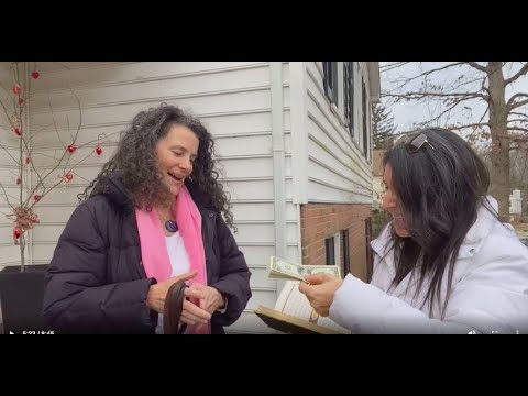 Lisa is the Receiver of GIFTAway with HoniB Episode #1"Blessed Money in my Grandmother's Holy Book"