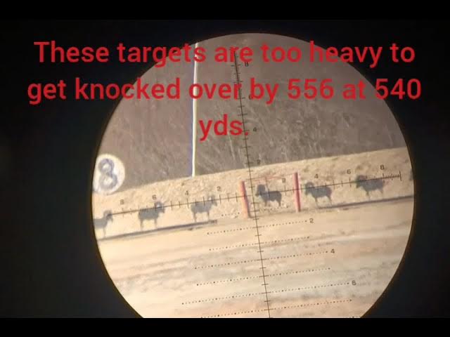 Swampfox Patriot  6-24x50 at 540 yards