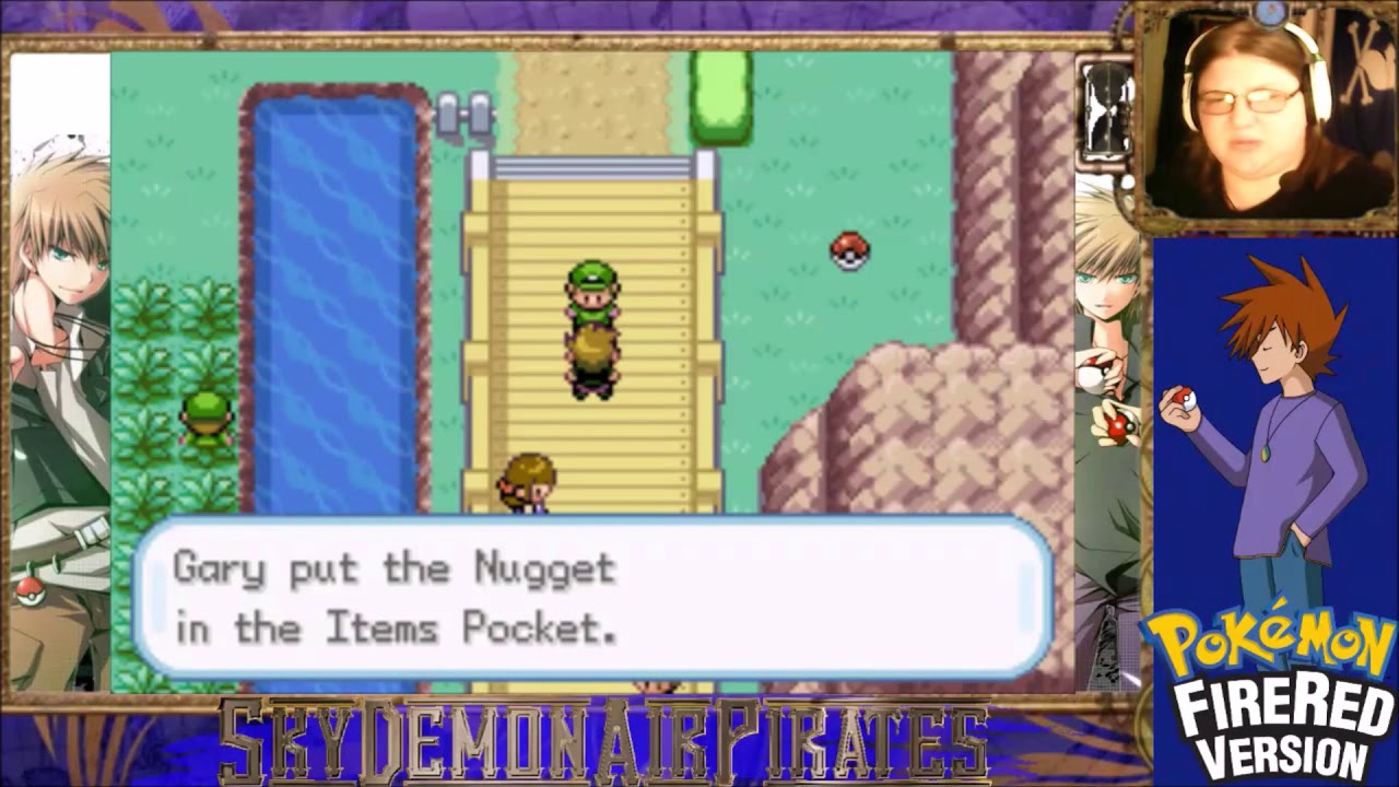 Pokemon FireRed -  Gary Oak Hack - Part 6 - You Are Working On What Now?