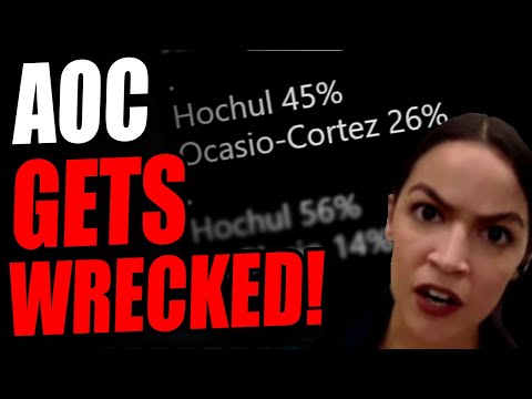 AOC Gets WRECKED By 20 Points In Latest Poll!! Far-Left Radicals REJECTED!